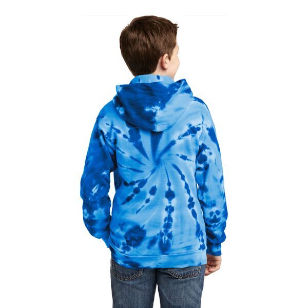 Port & Company® Essential Tie-Dye Youth Kanga Hoodie