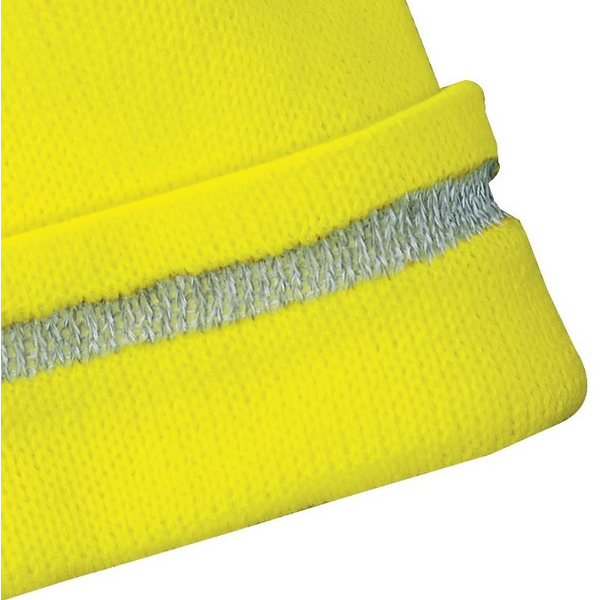 CornerStone® Enhanced Visibility Beanie with Reflective Stripe