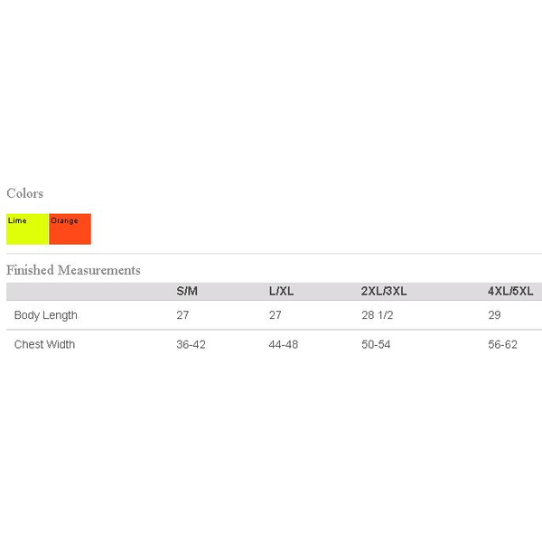 ML Kishigo® Economy Mesh Safety Vest with Velcro Closure