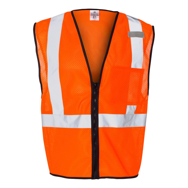 ML Kishigo® Economy Mesh Safety Vest with Zipper Closure