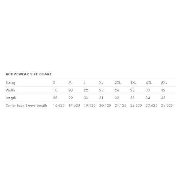 JERZEES® Dri-Power® Active 50/50 Performance Tee, Safety Colors