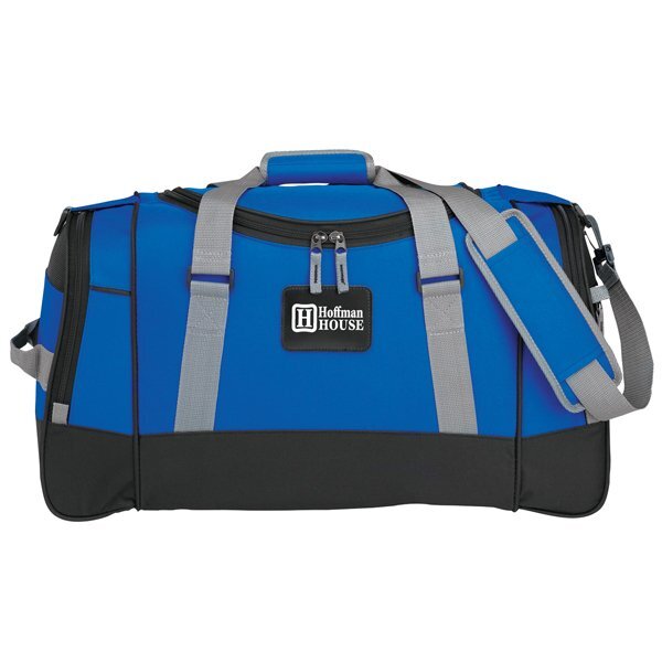 Deluxe 600D Polyester Travel Duffel, 22"