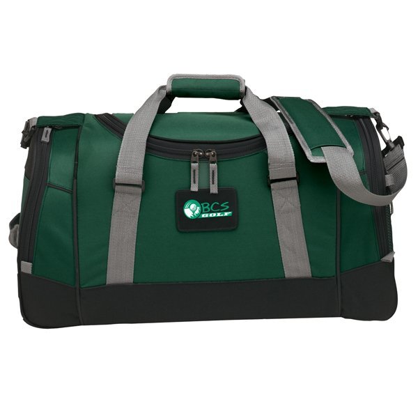 Deluxe 600D Polyester Travel Duffel, 22"