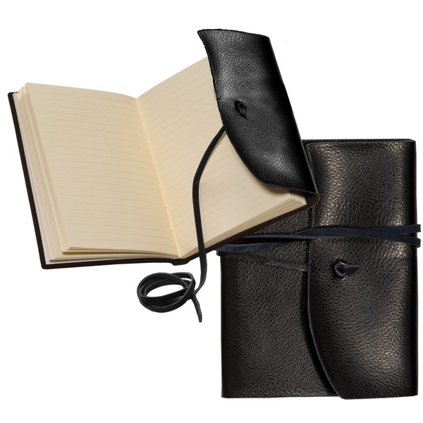 Americana Leather-Wrapped Journal, 5-1/4" x 6-3/4"