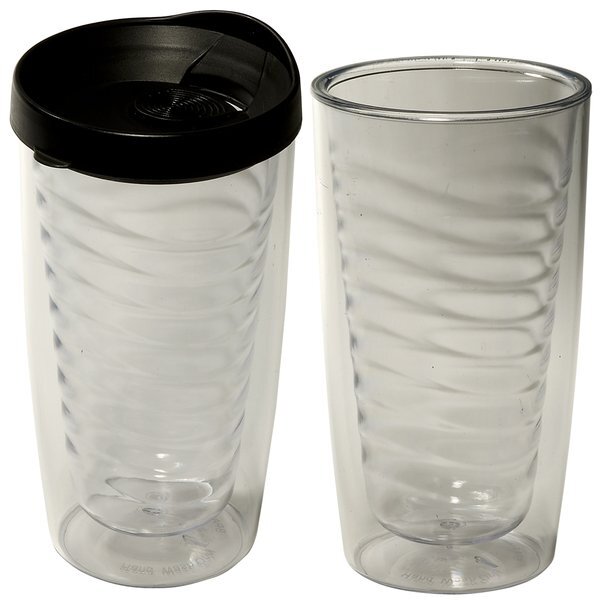 Asbury Clear Tumbler, 14oz., BPA Free