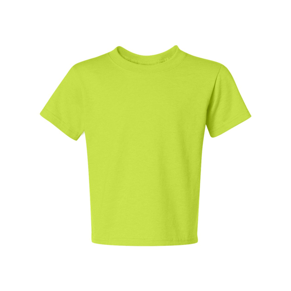 JERZEES® Dri-Power® Active 50/50 Youth Performance Tee, Safety Colors
