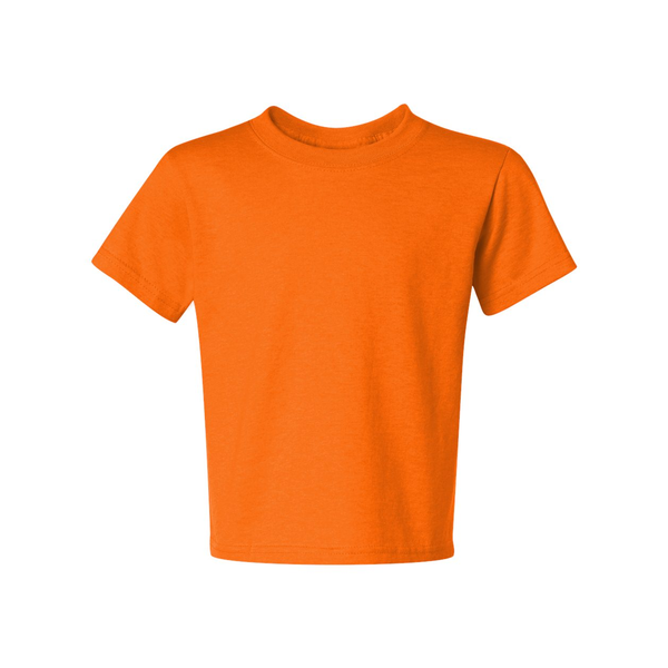 JERZEES® Dri-Power® Active 50/50 Youth Performance Tee, Safety Colors