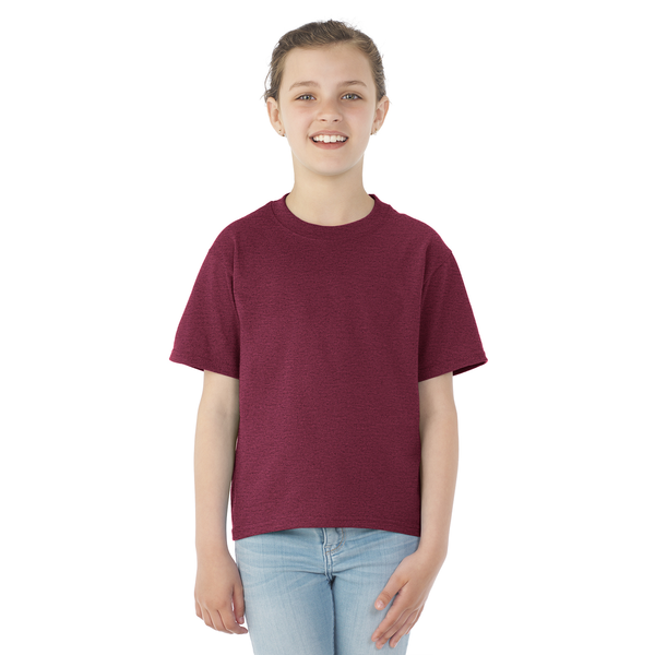 JERZEES® Dri-Power® Active 50/50 Youth Performance Tee, Vintage Heathers