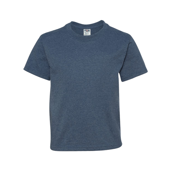 JERZEES® Dri-Power® Active 50/50 Youth Performance Tee, Vintage Heathers