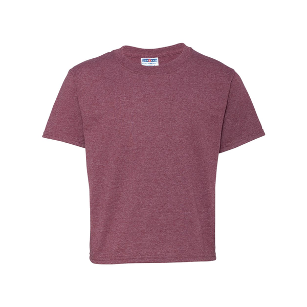 JERZEES® Dri-Power® Active 50/50 Youth Performance Tee, Vintage Heathers