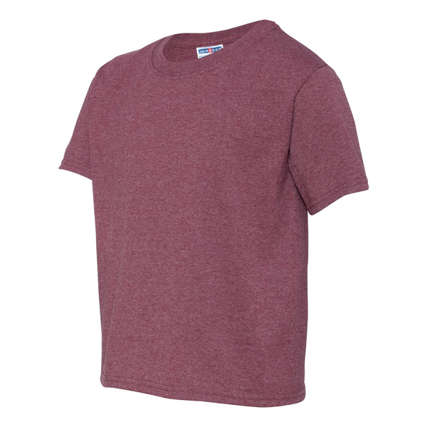 JERZEES® Dri-Power® Active 50/50 Youth Performance Tee, Vintage Heathers