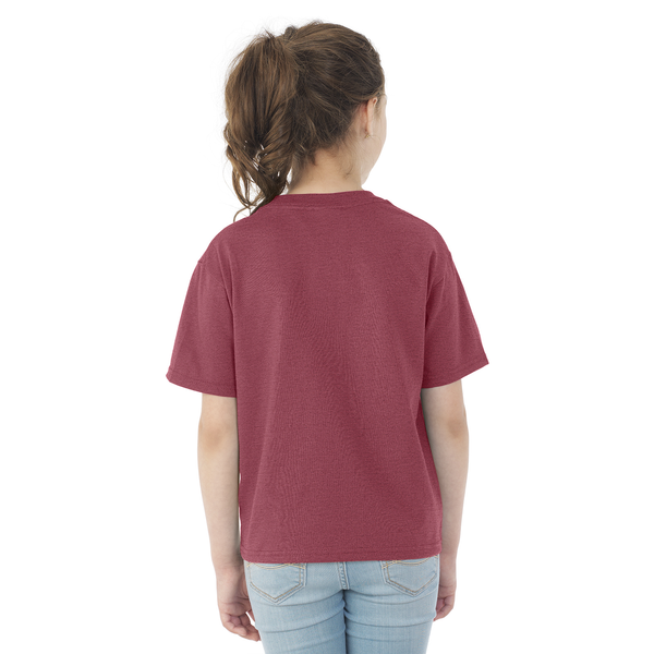 JERZEES® Dri-Power® Active 50/50 Youth Performance Tee, Vintage Heathers