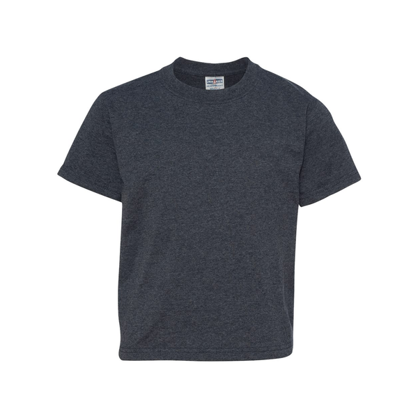 JERZEES® Dri-Power® Active 50/50 Youth Performance Tee, Vintage Heathers
