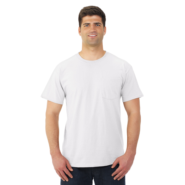 JERZEES® Dri-Power® Active 50/50 Men's Performance Pocket Tee