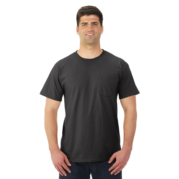 JERZEES® Dri-Power® Active 50/50 Men's Performance Pocket Tee
