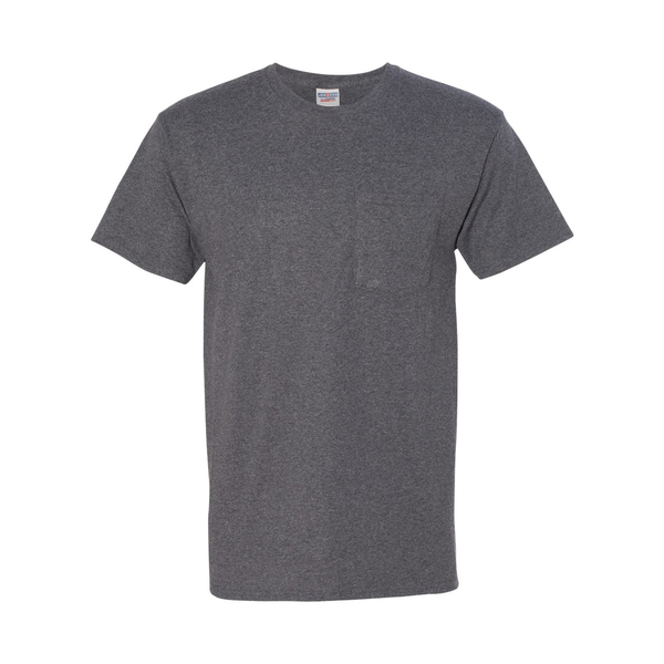 JERZEES® Dri-Power® Active 50/50 Men's Performance Pocket Tee