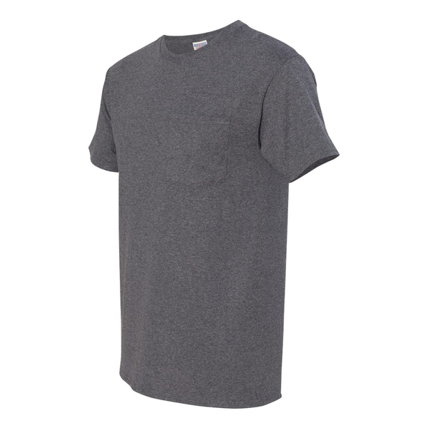 JERZEES® Dri-Power® Active 50/50 Men's Performance Pocket Tee