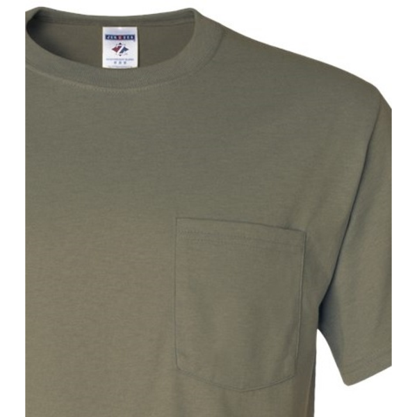 JERZEES® Dri-Power® Active 50/50 Men's Performance Pocket Tee