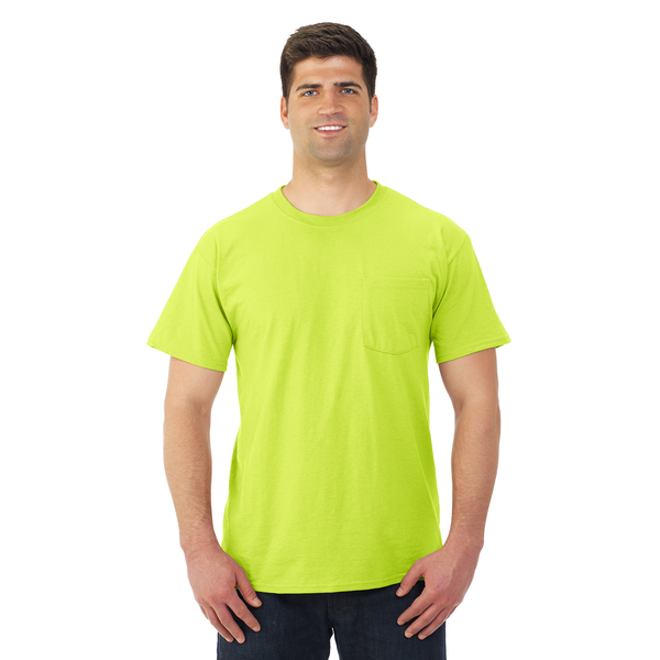 JERZEES® Dri-Power® Active 50/50 Men's Performance Pocket Tee