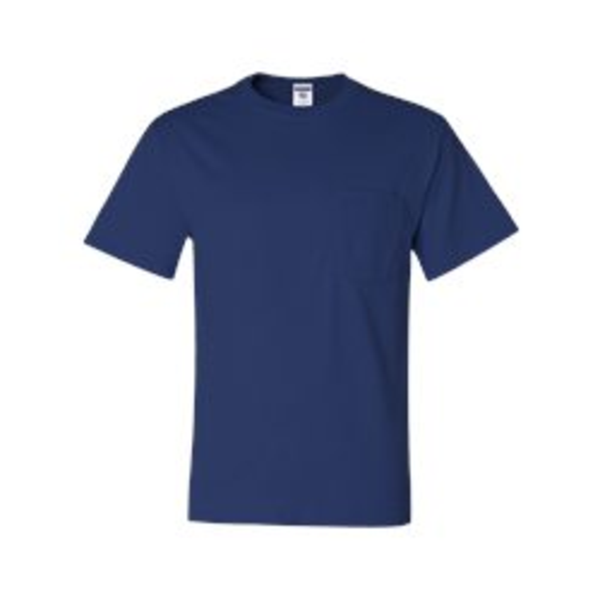 JERZEES® Dri-Power® Active 50/50 Men's Performance Pocket Tee