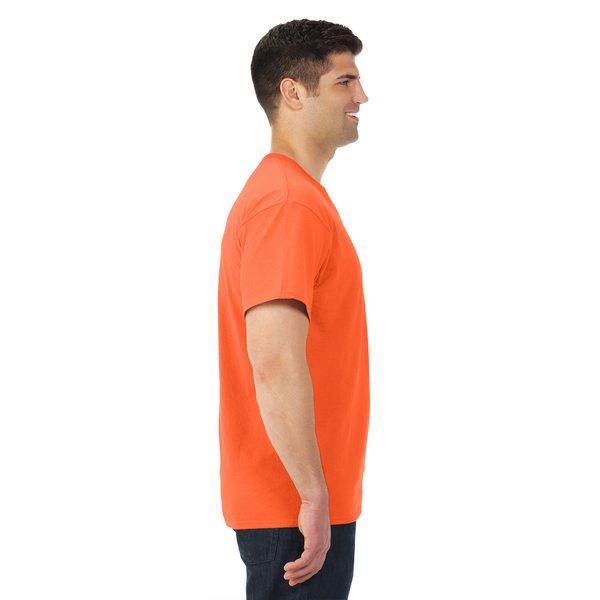 JERZEES® Dri-Power® Active 50/50 Men's Performance Pocket Tee, Safety Colors