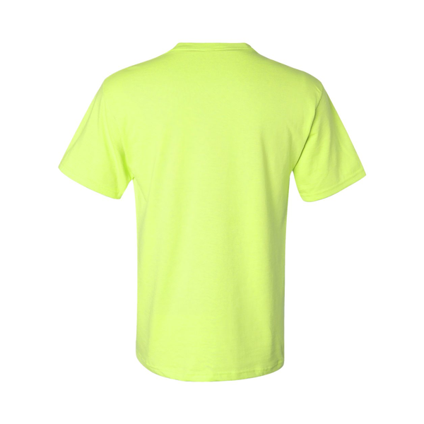 JERZEES® Dri-Power® Active 50/50 Men's Performance Pocket Tee, Safety Colors