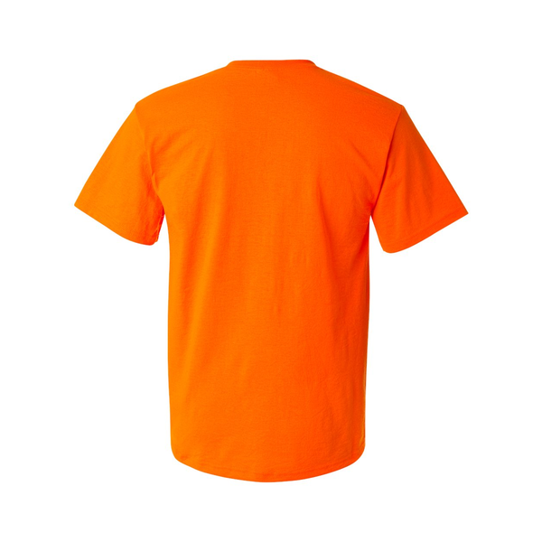 JERZEES® Dri-Power® Active 50/50 Men's Performance Pocket Tee, Safety Colors