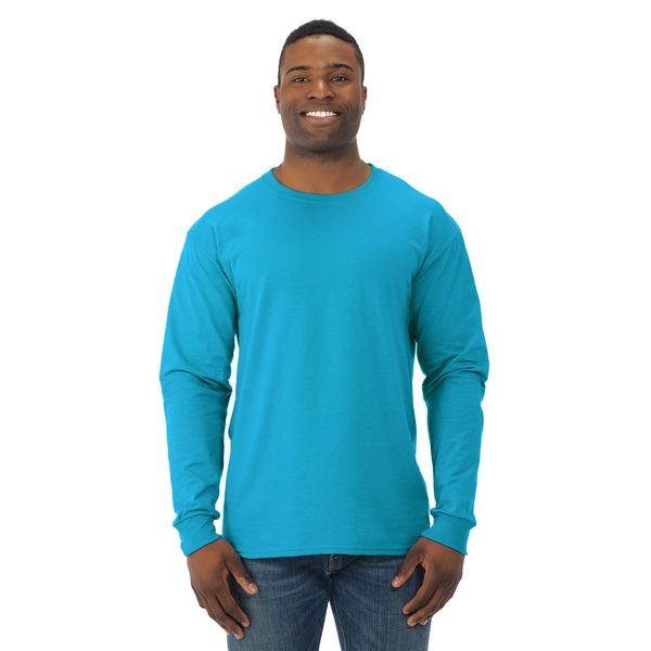 JERZEES® Dri-Power® Active 50/50 Unisex Long Sleeve Performance Tee