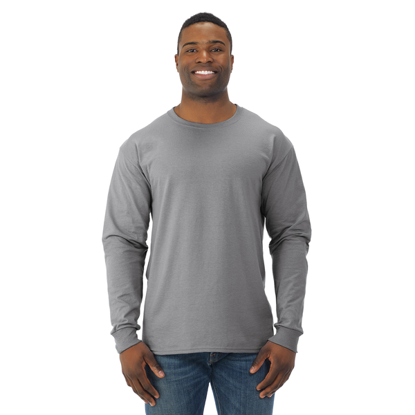 JERZEES® Dri-Power® Active 50/50 Unisex Long Sleeve Performance Tee