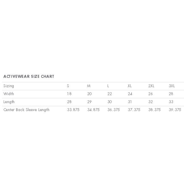 JERZEES® Dri-Power® Active 50/50 Unisex Long Sleeve Performance Tee