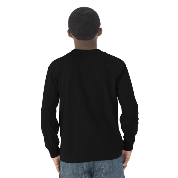 JERZEES® Dri-Power® Active 50/50 Youth Long Sleeve Performance Tee