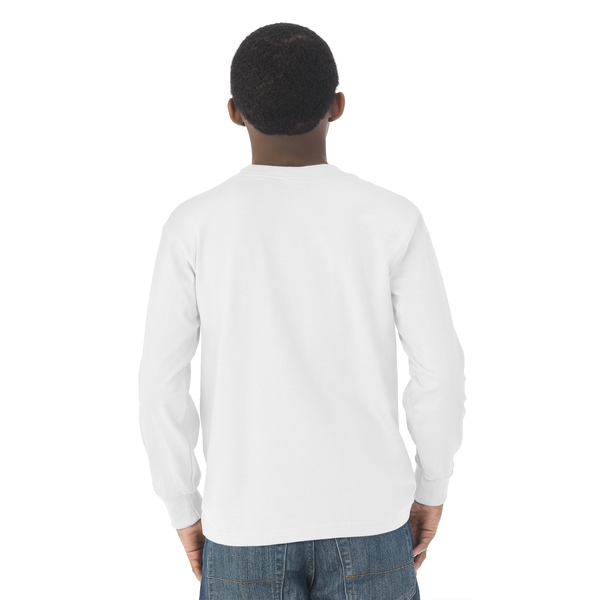JERZEES® Dri-Power® Active 50/50 Youth Long Sleeve Performance Tee