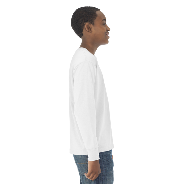 JERZEES® Dri-Power® Active 50/50 Youth Long Sleeve Performance Tee