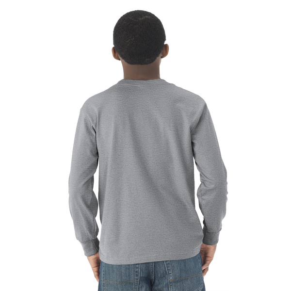 JERZEES® Dri-Power® Active 50/50 Youth Long Sleeve Performance Tee