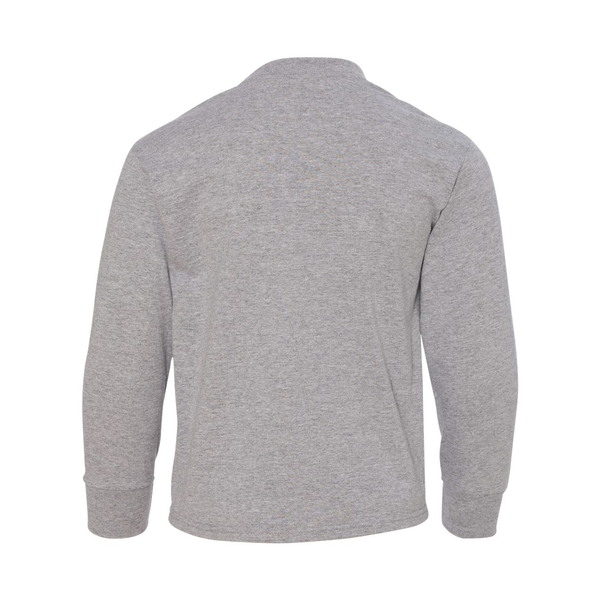 JERZEES® Dri-Power® Active 50/50 Youth Long Sleeve Performance Tee