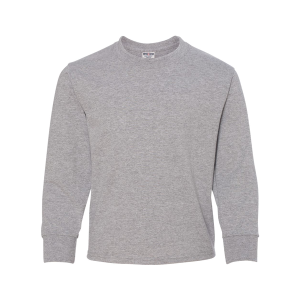 JERZEES® Dri-Power® Active 50/50 Youth Long Sleeve Performance Tee