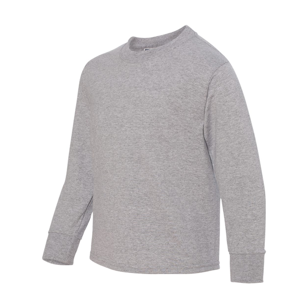 JERZEES® Dri-Power® Active 50/50 Youth Long Sleeve Performance Tee