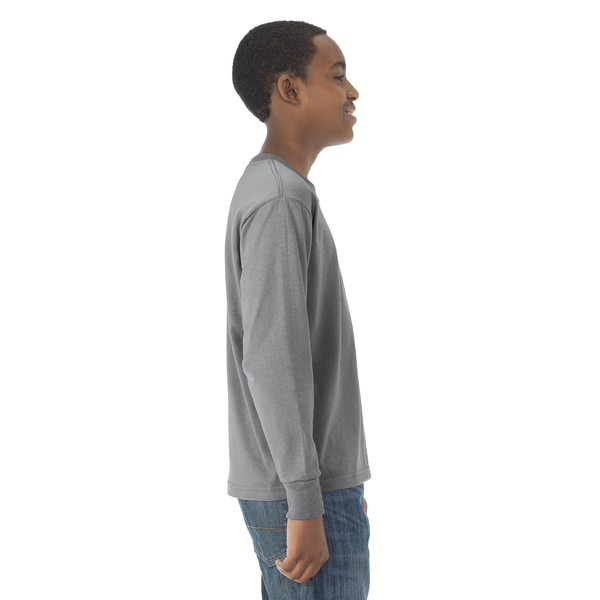 JERZEES® Dri-Power® Active 50/50 Youth Long Sleeve Performance Tee