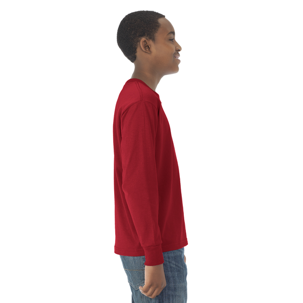 JERZEES® Dri-Power® Active 50/50 Youth Long Sleeve Performance Tee
