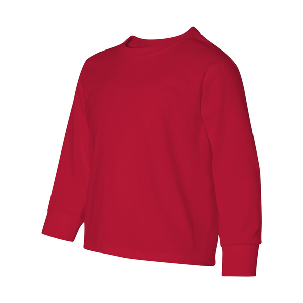 JERZEES® Dri-Power® Active 50/50 Youth Long Sleeve Performance Tee