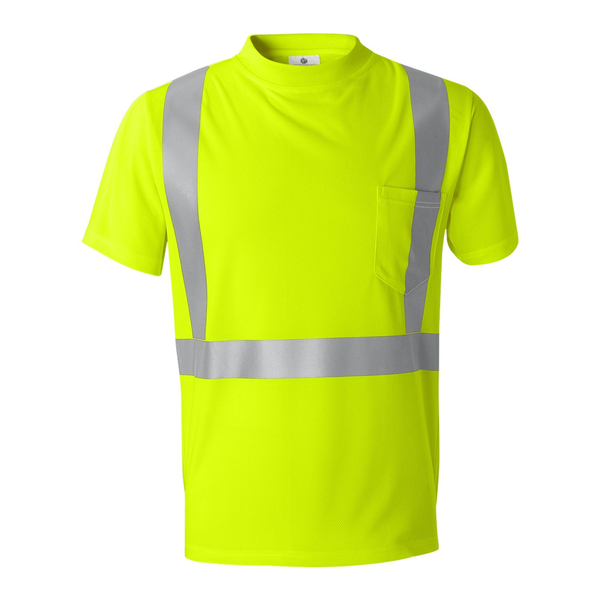 ML Kishigo® High Viz Microfiber Men's Performance Safety Tee