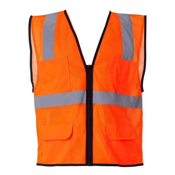 ML Kishigo® Economy Mesh Safety Vest with Six Pockets