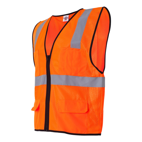ML Kishigo® Economy Mesh Safety Vest with Six Pockets
