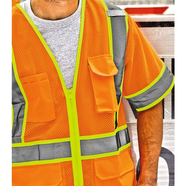 ML Kishigo® Ultra-Cool™ Mesh Surveyor's Safety Vest