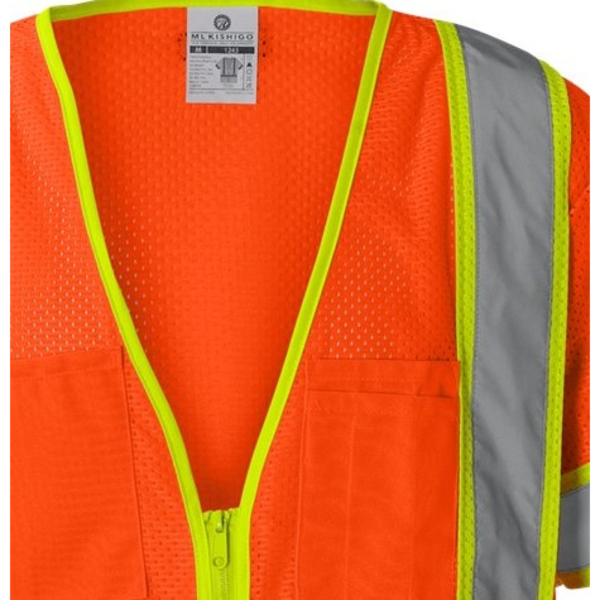 ML Kishigo® Ultra-Cool™ Mesh Surveyor's Safety Vest