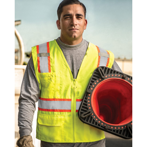 ML Kishigo® Ultra-Cool™ Mesh Solid Front Safety Vest