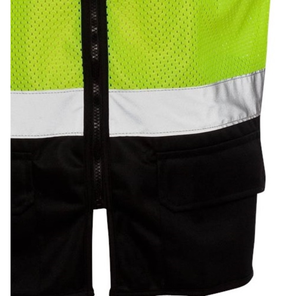 ML Kishigo® Black Bottom Safety Vest