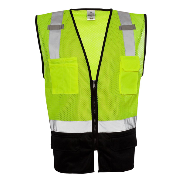 ML Kishigo® Black Bottom Safety Vest