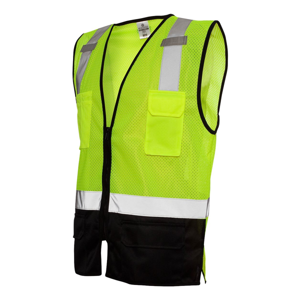 ML Kishigo® Black Bottom Safety Vest