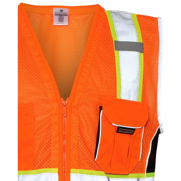 ML Kishigo® Black Series Heavy Duty Safety Vest